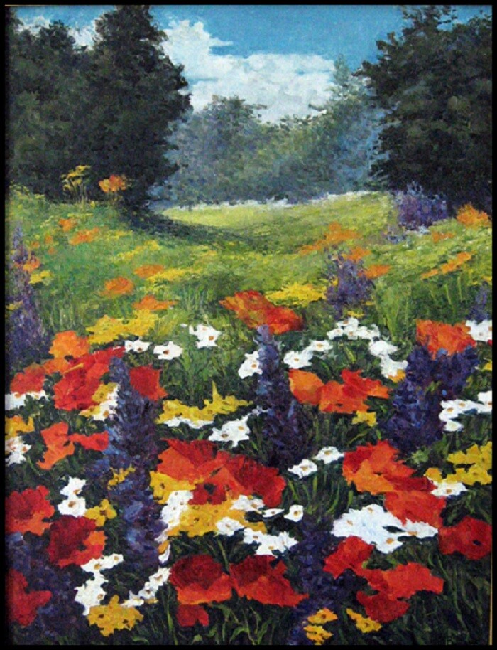 Луговые  цветы