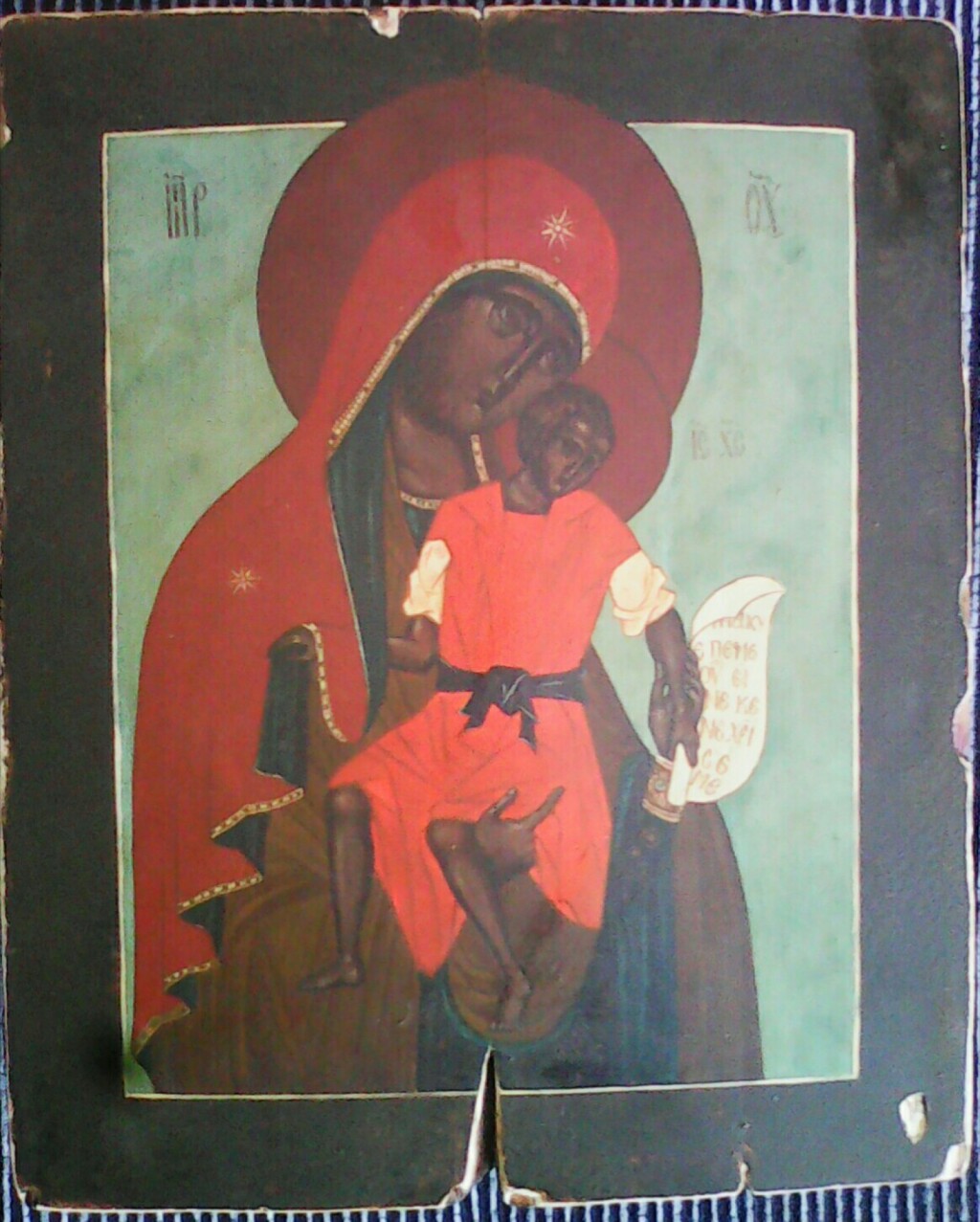 Греческая икона богородицы