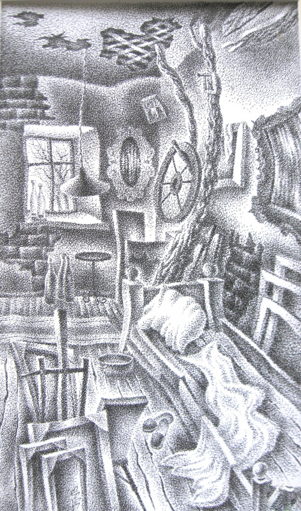 В мастерской