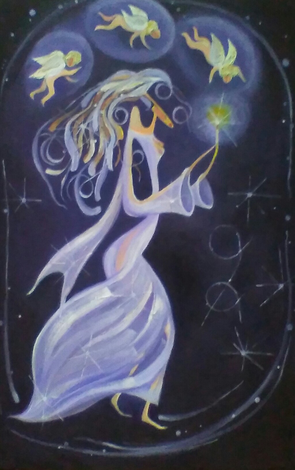 Девушка со свечой