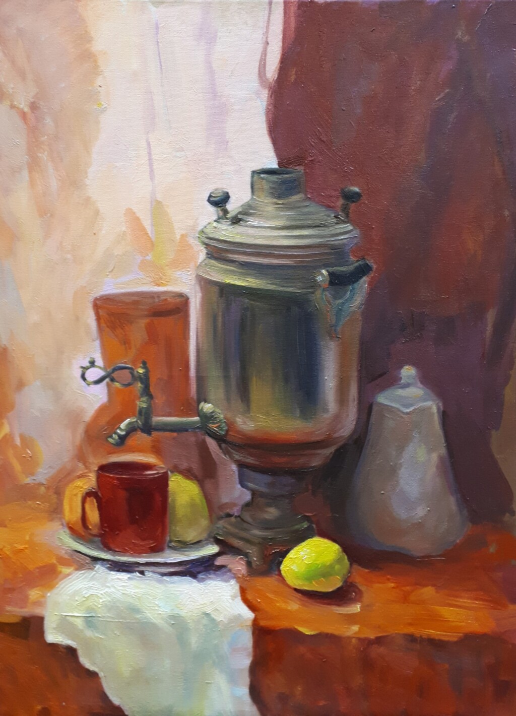 Старинный самовар