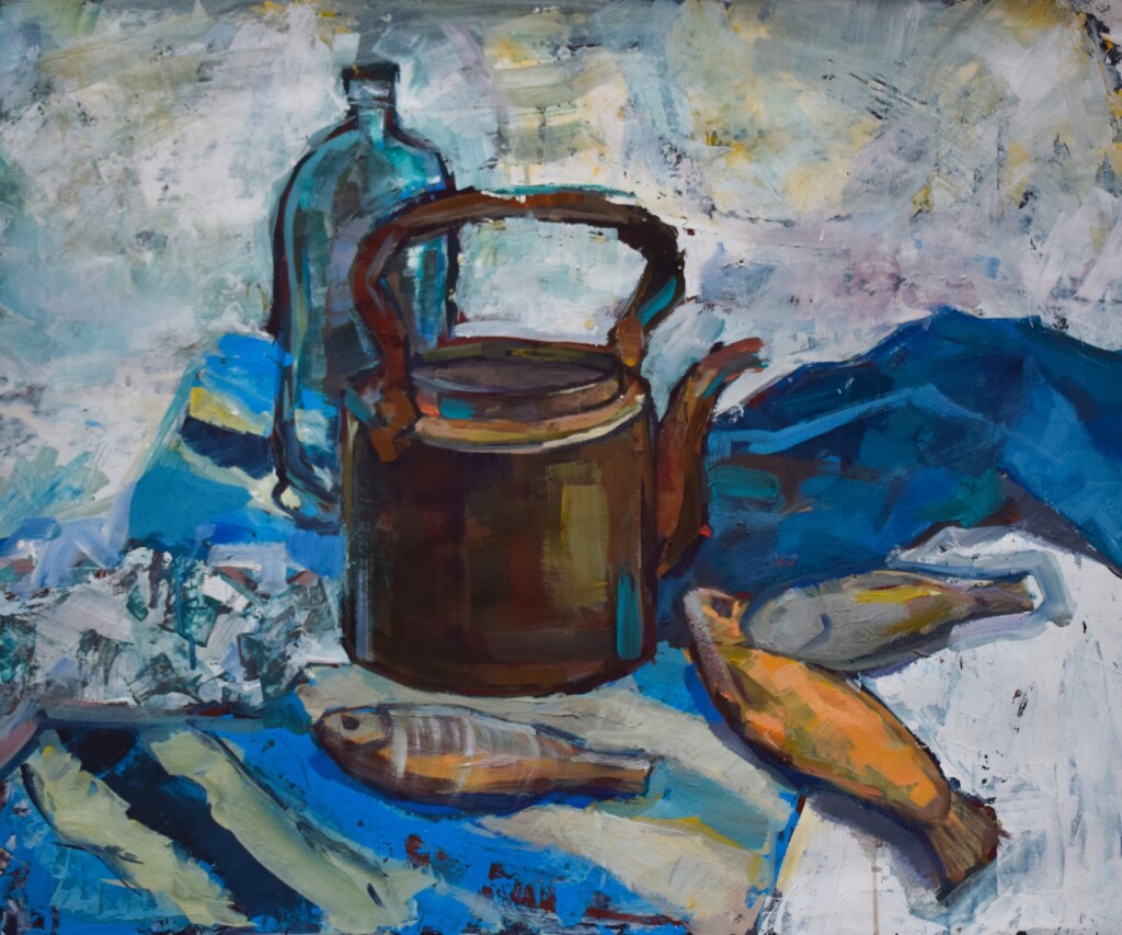 Натюрморт с рыбами