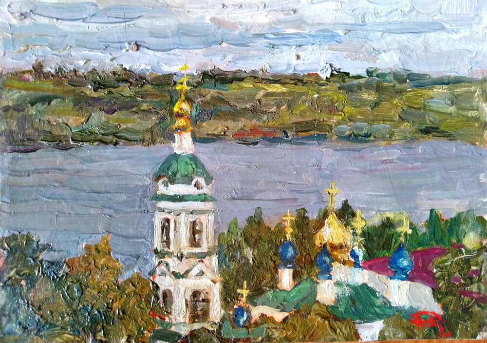 Церковь святой Варвары в Плёсе