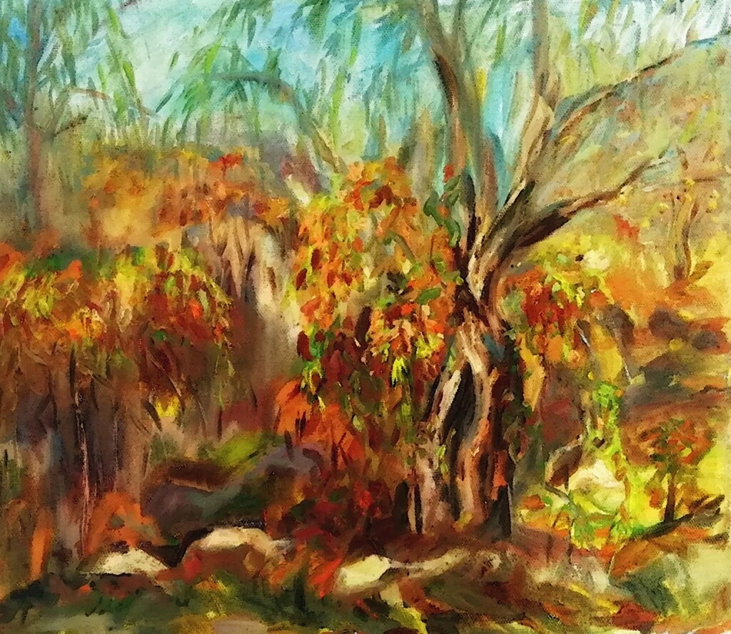 Осень в Бинарадке.