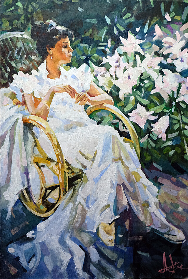 «Дама в белом платье»