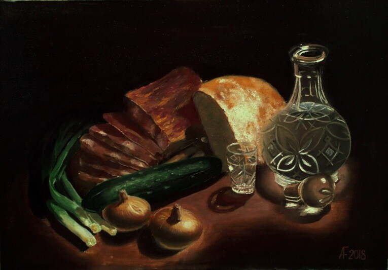 Натюрморт с графином