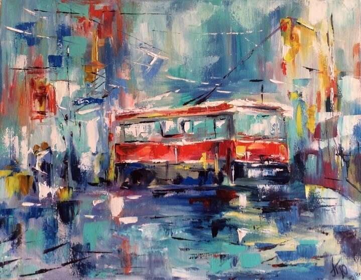 Старый трамвай