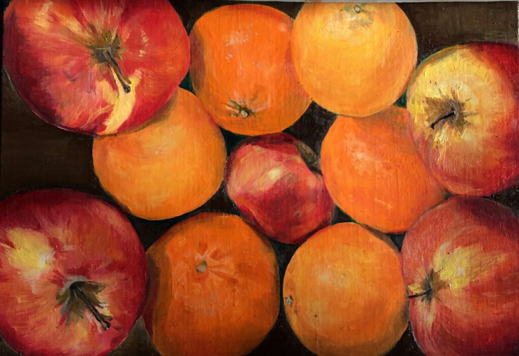 Апельсины и яблоки