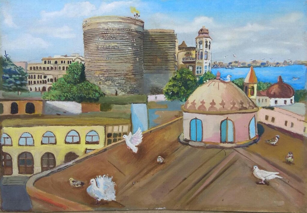 Утро в Баку