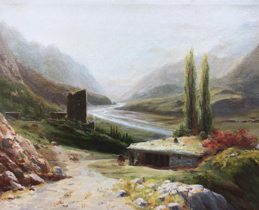 Кавказское ущелье Л.Ф. Лагорио