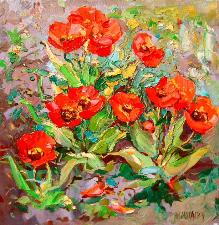 Расцвели тюльпаны