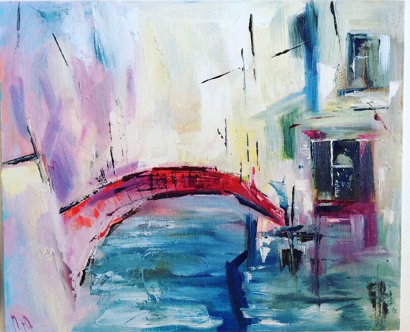 Пейзаж этюд