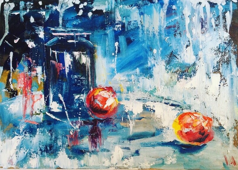 Этюд Апельсинка