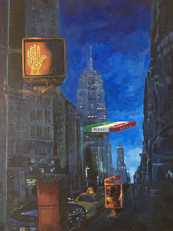 Город ночью