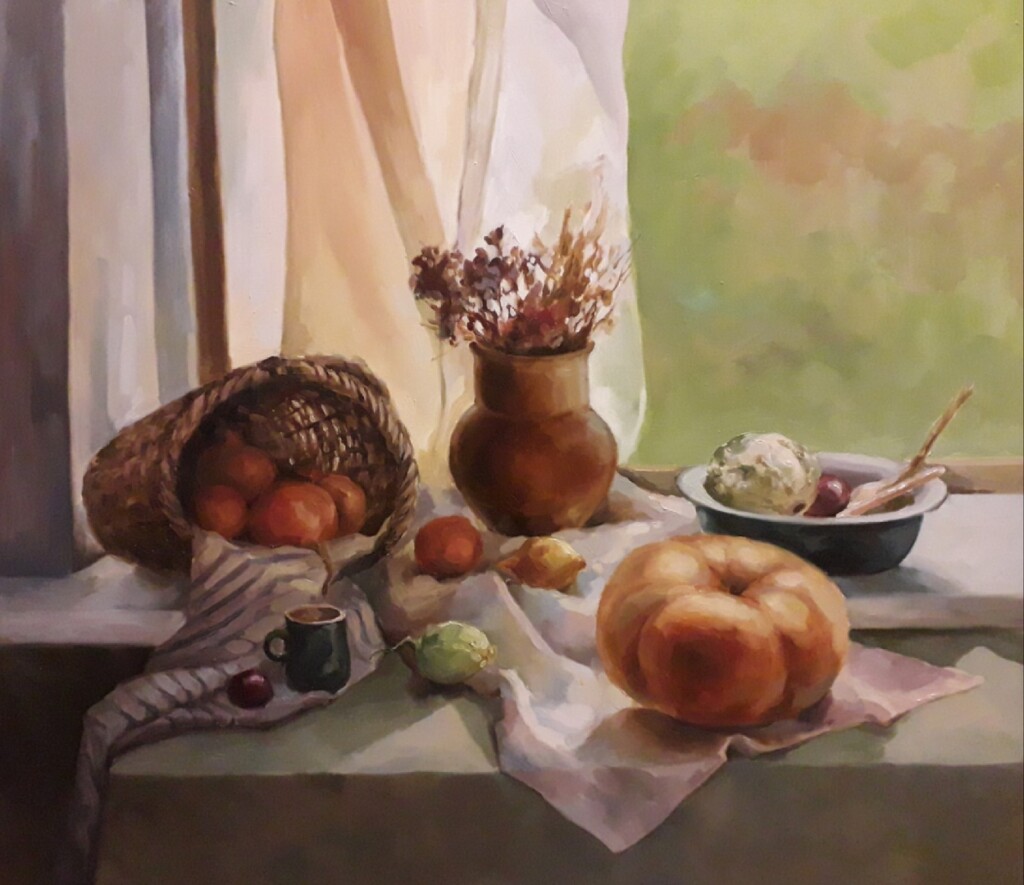 Натюрморт с тыквой