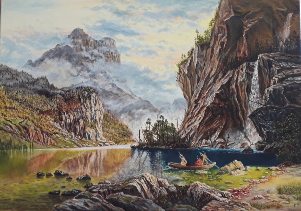 Индейская рыбалка гарпунами (копия)