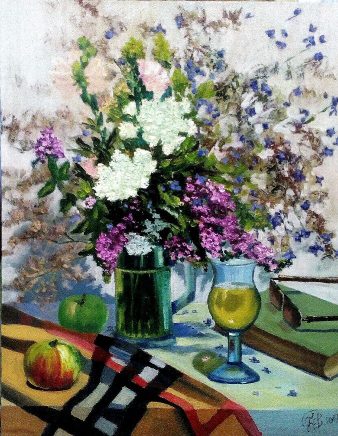 Полевые цветы.