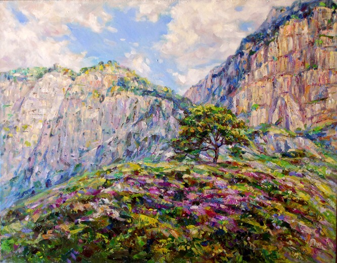 Солнечный день. Алагирское ущелье.