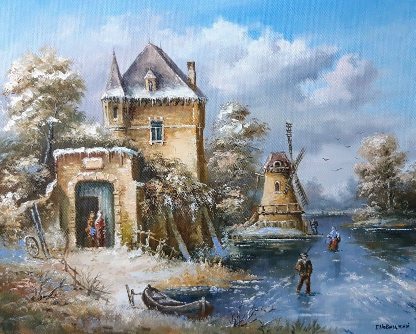 Голландский пейзаж2