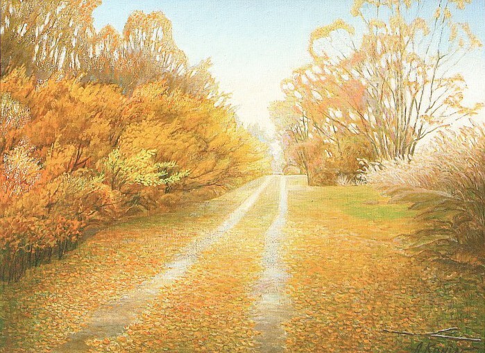 теплый октябрь