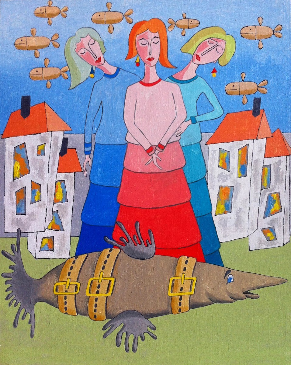 "Женщины и рыба".