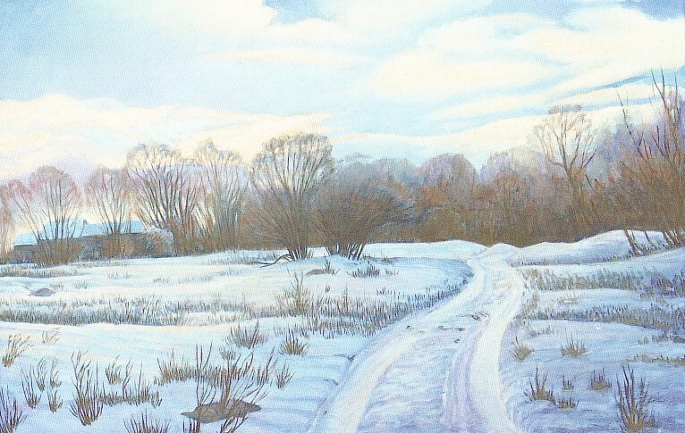 зимнее утро под майским