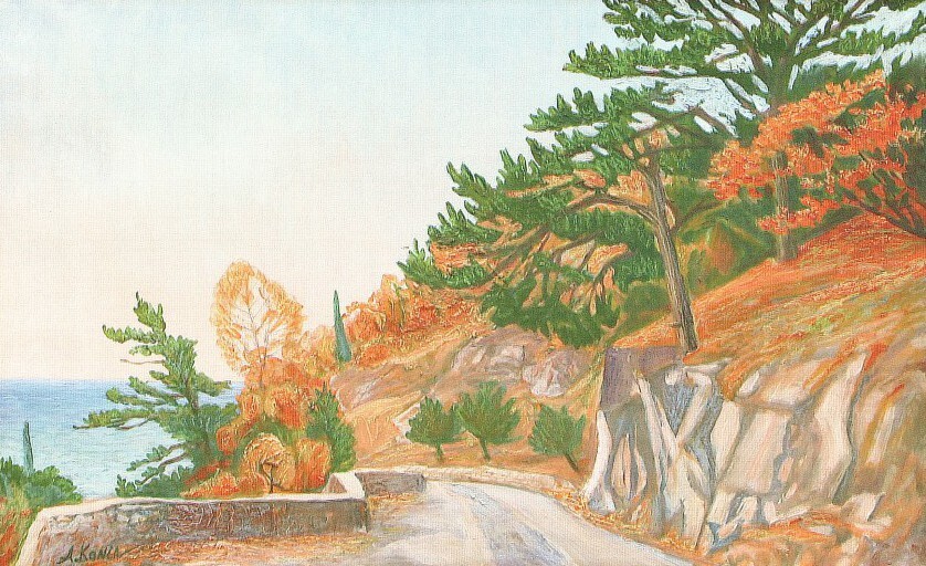 осень в крыму