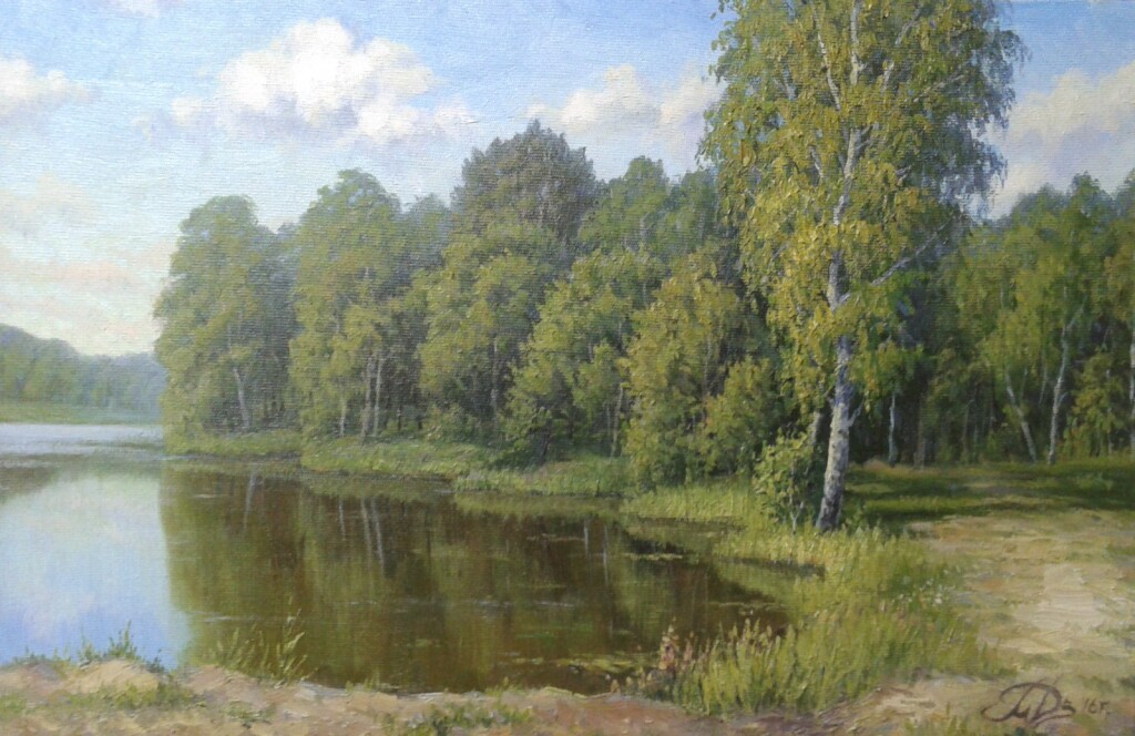 Лесное озеро