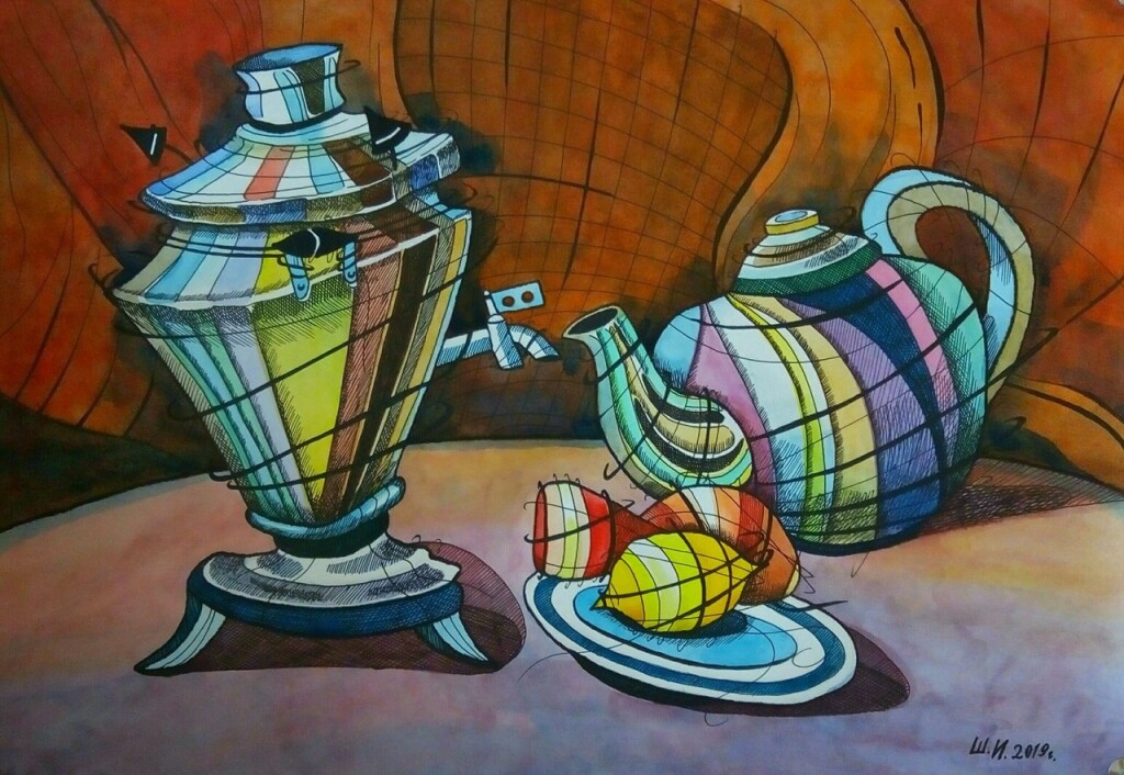 стилизованный натюрморт