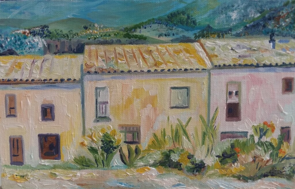 Испания. Домики