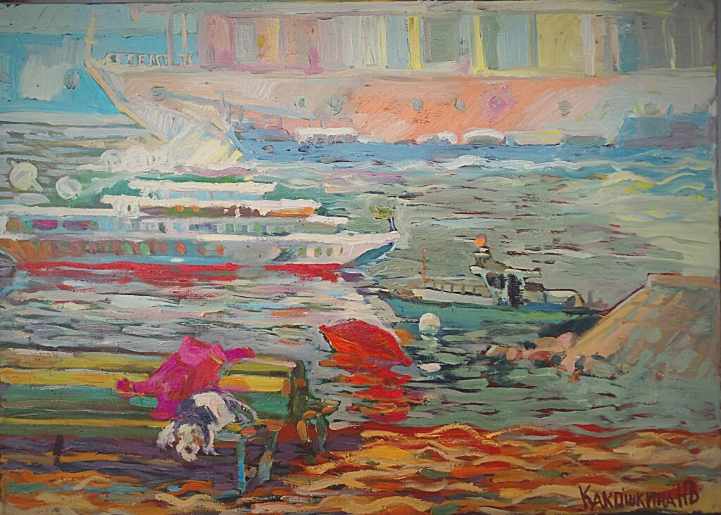 С собакой на Волгу