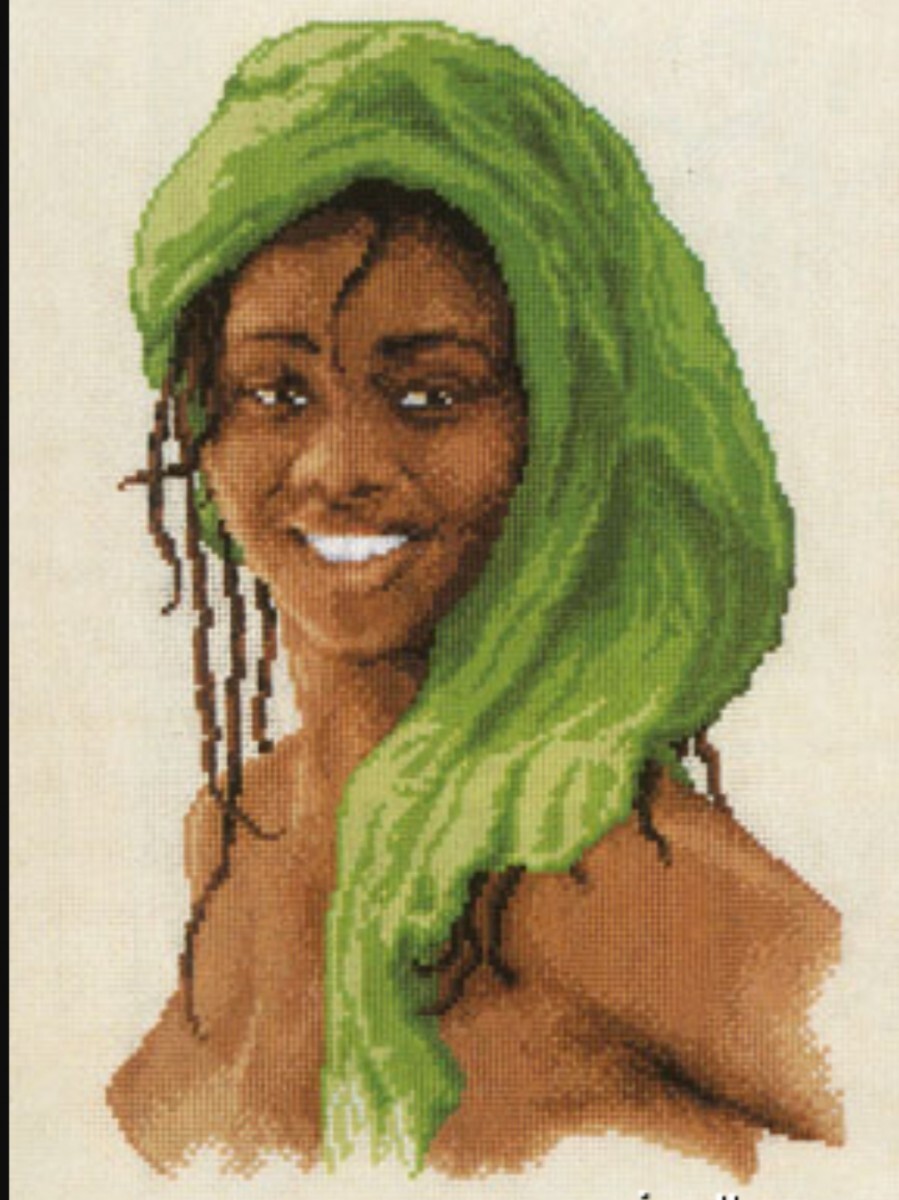 Девушка в зеленом