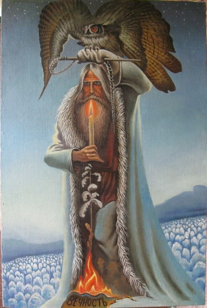 Человек с филином