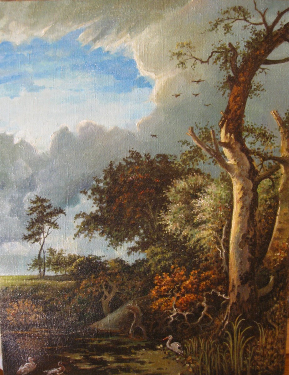 Возле пруда