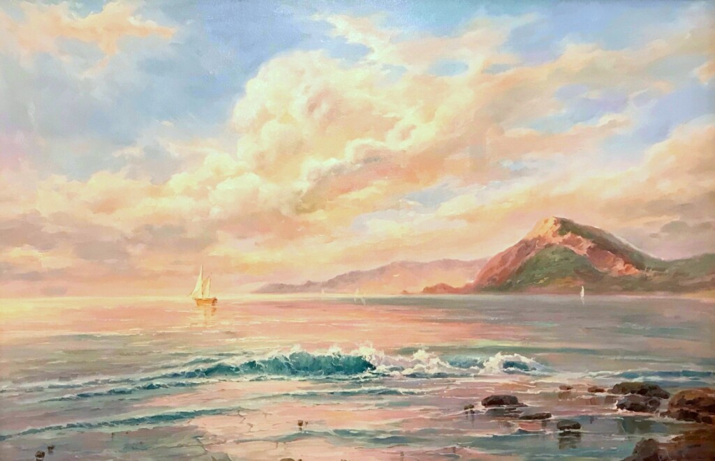 Белеет парус