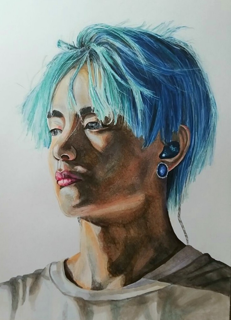 Портрет Ким Техен