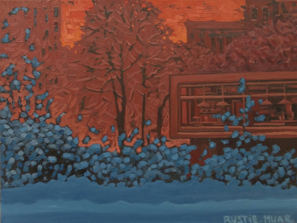 Люминесцентный зимний сад