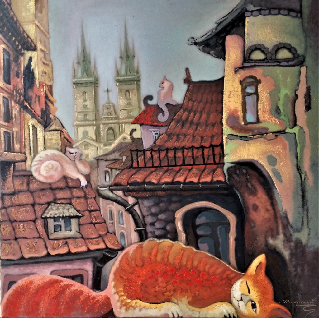 Прага. Крыши Праги