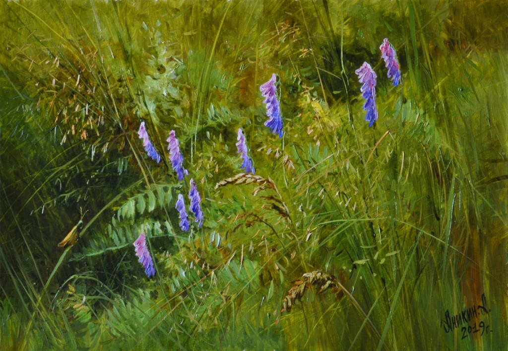 В траве сидел кузнечик...