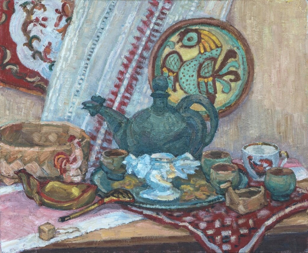 Натюрморт с петухами