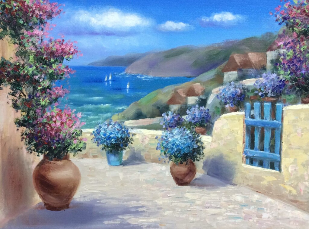 "Средиземноморский пейзаж"