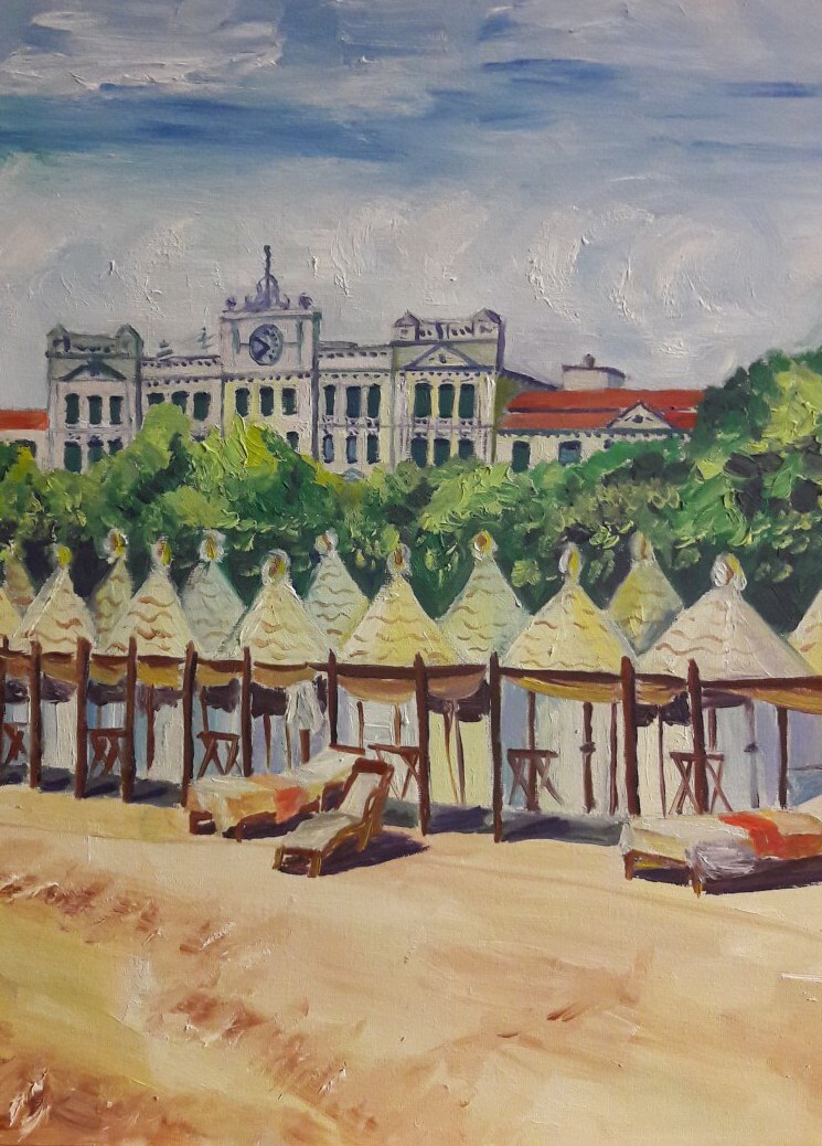 Одинокий гранд отель острова Лидо.