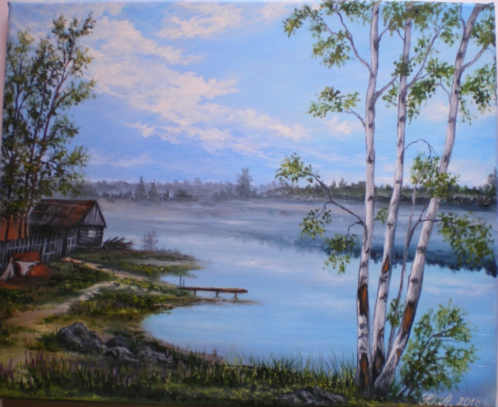 Березки у реки