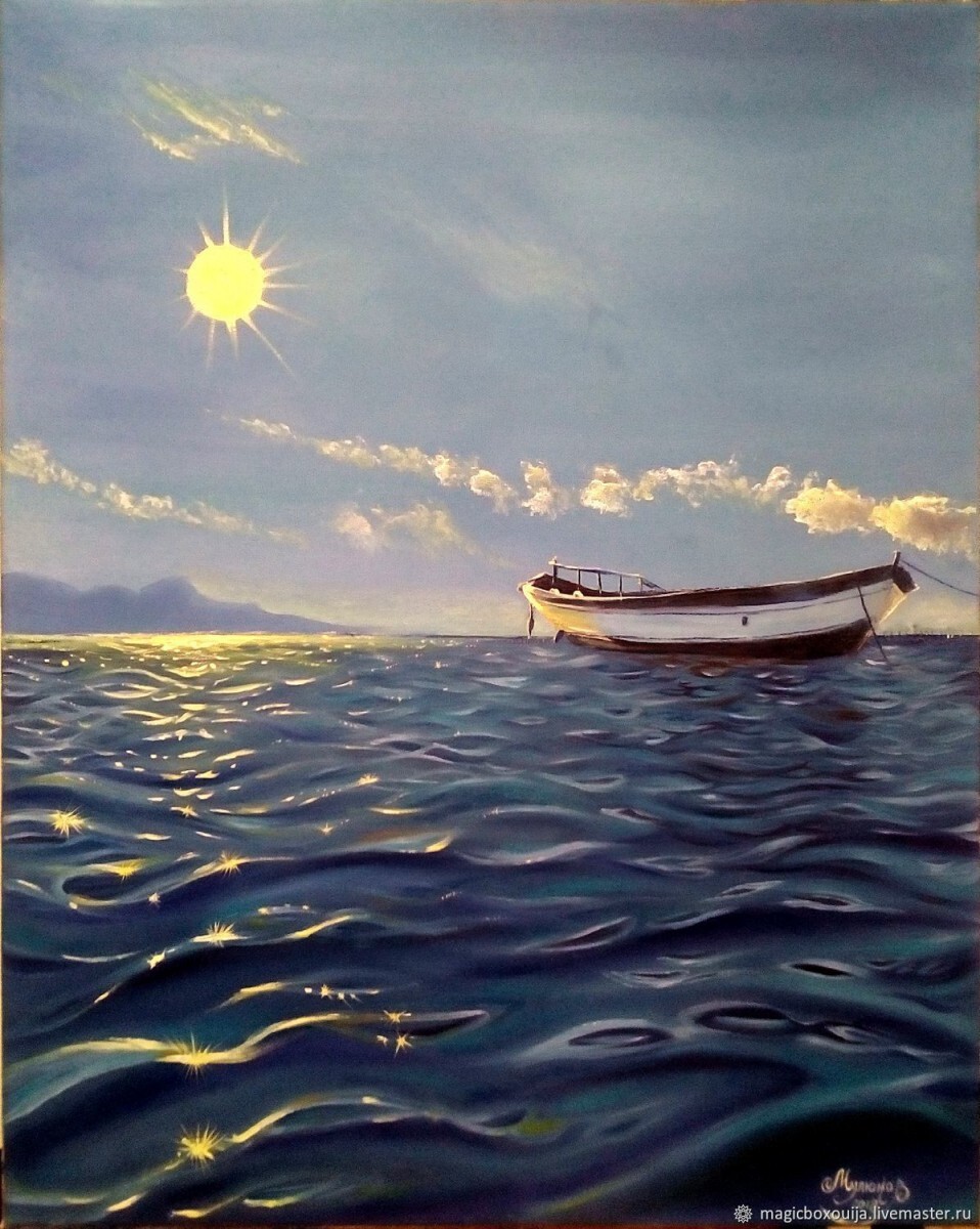 Вечернее море