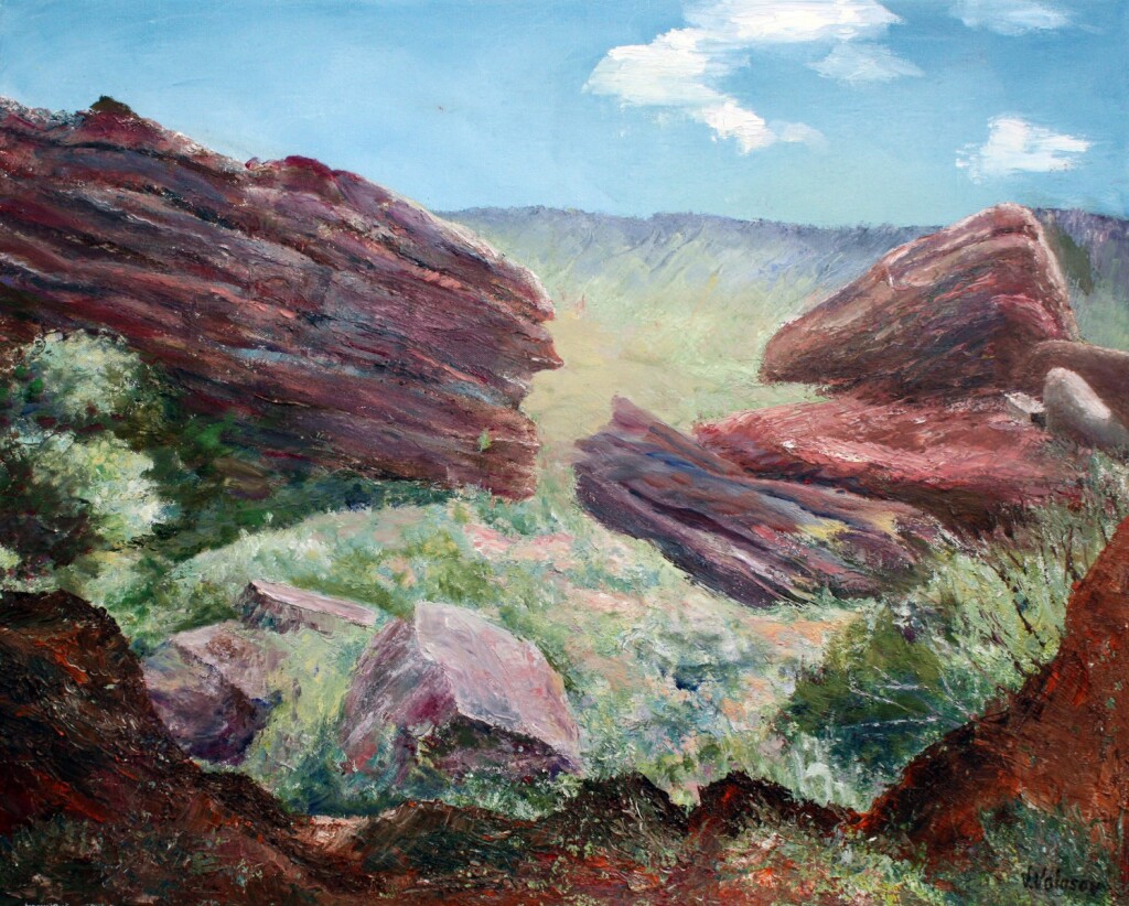 Красные скалы