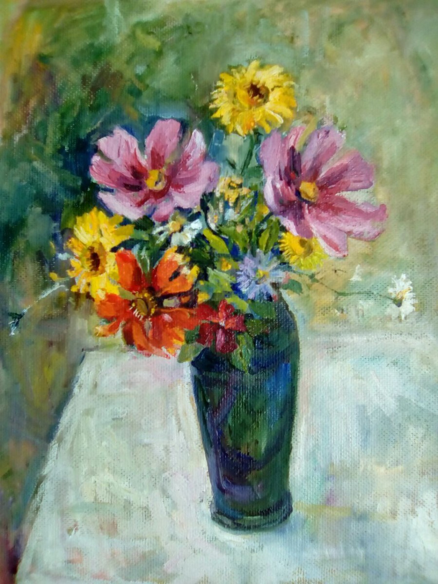 последние цветы