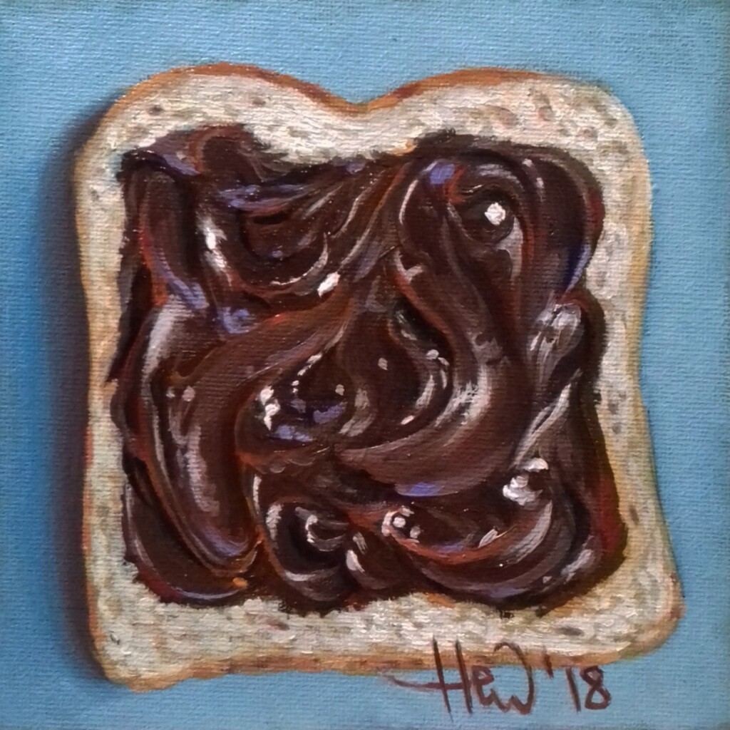 Сэндвич с нутеллой