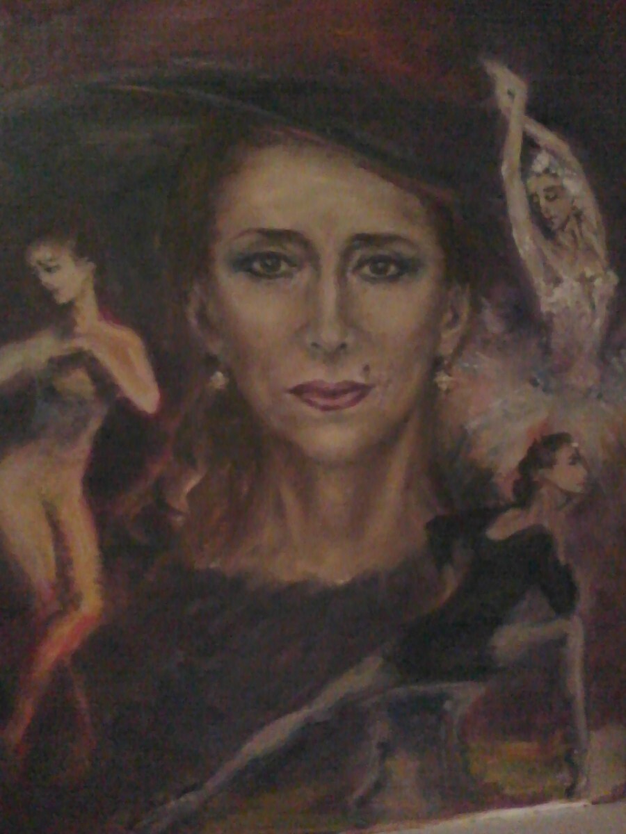 Портрет Майи Плисецкой