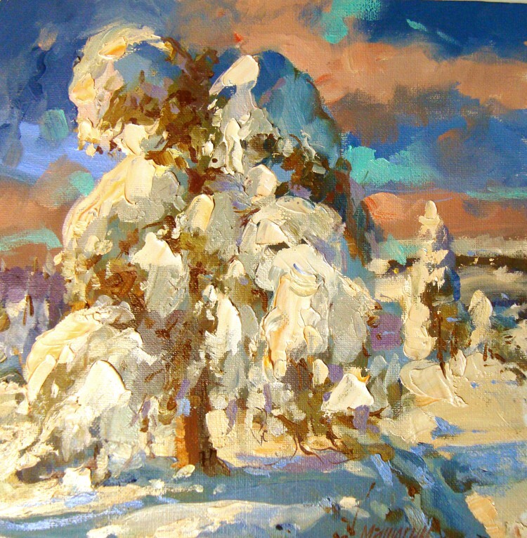 Зимний этюд (2)