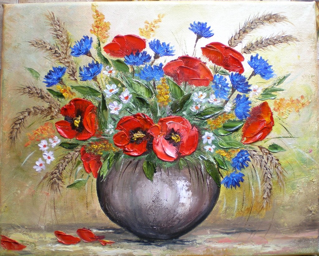 "Полевые цветочки."